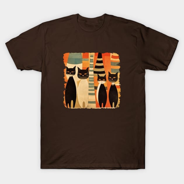 Stray Cats Strut T-Shirt by DavidLoblaw